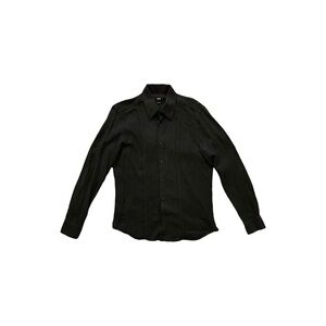 Boss by Hugo Boss Black Slim Fit Cotton Sport Shirt Button Down Size L